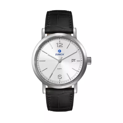 39mm, Ss, Silver Case, 3-Hand Mvt, Dte