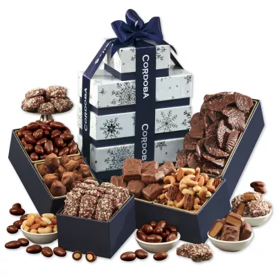 Sweet & Savory Treats Tower