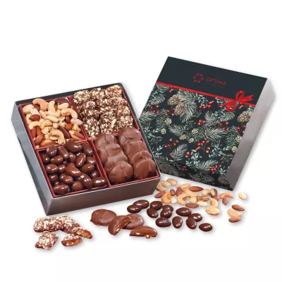 Pine Boughs & Berries Sleeve Gift Box w/ Signature Assortment