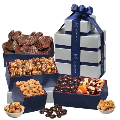 Sweet & Salty Treats Tower
