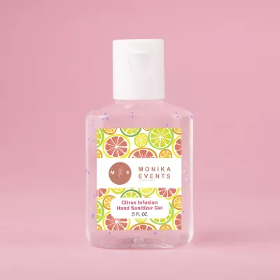 Hand Sanitizer Gel With Moisture Beads: 1/2 oz Travel Size