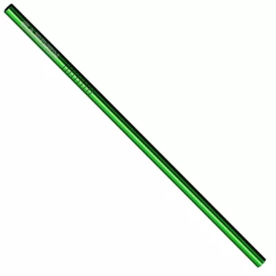 Straight Stainless Steel Straws: Set of 2" Green
