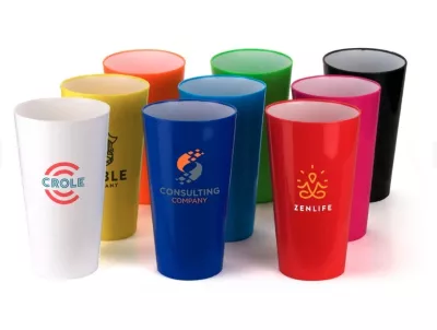 20oz Two Toned Plastic Cup