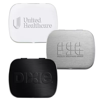 Embossed Mini Mint Tin w/Mints