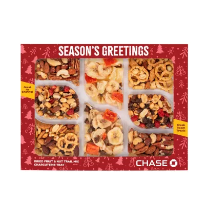 Healthy Harvest Charcuterie Tray in Custom Box