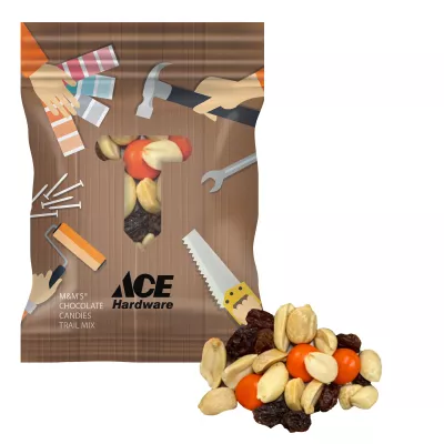 2oz Full Color Digibag with Color Choice M&M'S Trail Mix