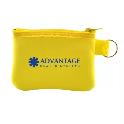 Zip Pouch w/Key Ring
