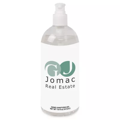 16 Oz. Hand Sanitizer Gel 62% Alcohol with Pump