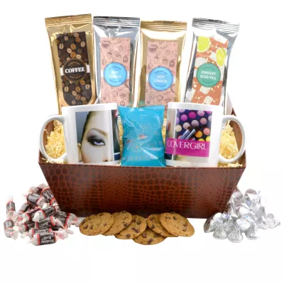 Tray w/Mugs and Jelly Bellies