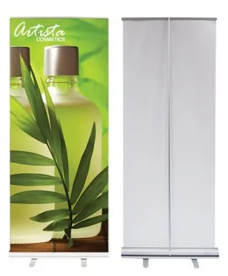 33.5" x 80" Full-Color Flat Vinyl Retractable Banner