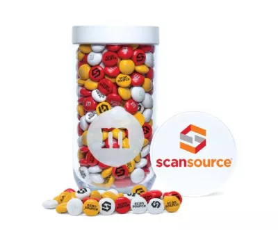 Personalized M&M'S® in Gift Jar with Custom Lid