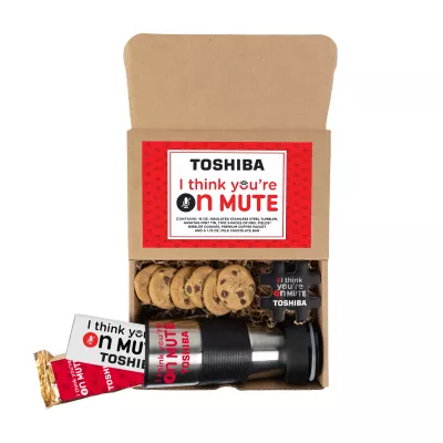 I Think You're On Mute Tumbler With Snacks Mailer Kit
