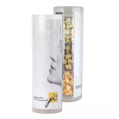 3 Piece Gift Tube w/Popcorn