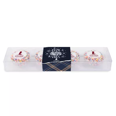 Custom Dipped Sandwich Cookies - 4 pc