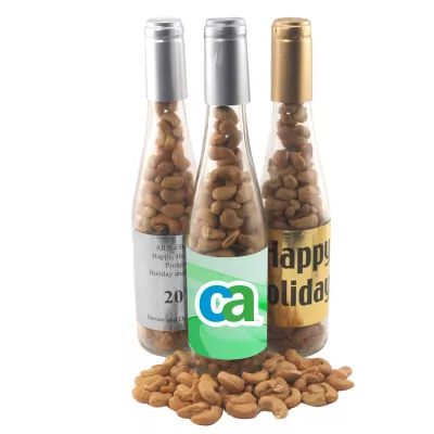 Champagne Bottle w/ Pistachios
