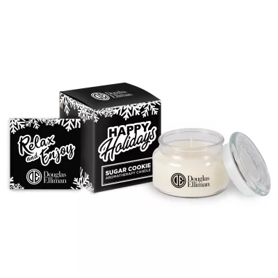8 Oz. Patio Jar Glass Candle in Soft Touch Gift Box