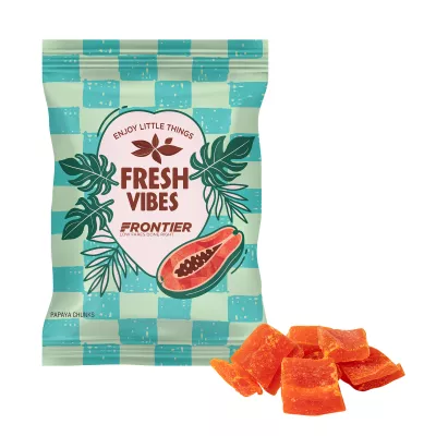 4 oz. Full Color Digibag™ with Papaya Chunks