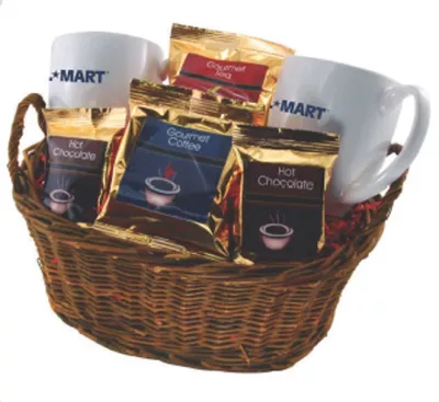 2 Mug Deluxe Gift Basket