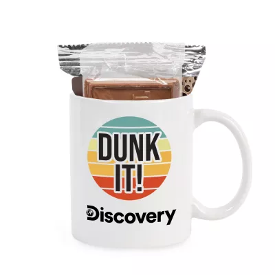 Just Dunk It Cocoa/Cookie Mug Set