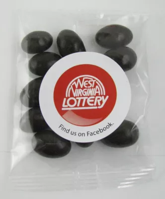1 Oz. Goody Bag Dark Chocolate Almonds