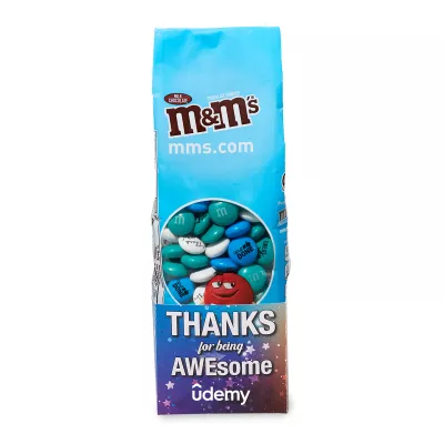 7 oz. M&M'S® in Thanks for Being Awesome Caddy