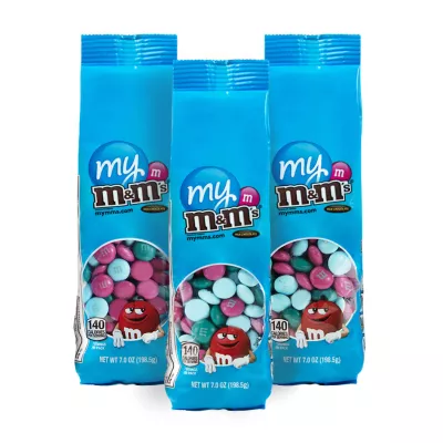 7 oz. Personalized M&M'S® Bags - Set of Three