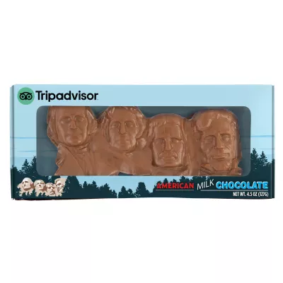 4.5 oz. Chocolate Molded Mount Rushmore