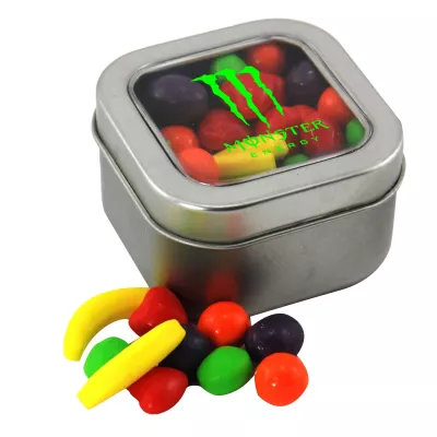 Window Tin w/Candy Fruitz