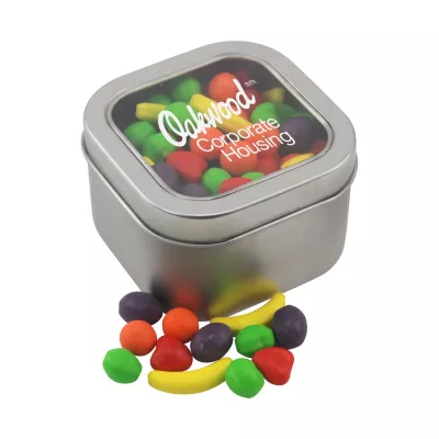 Window Tin w/Candy Fruitz