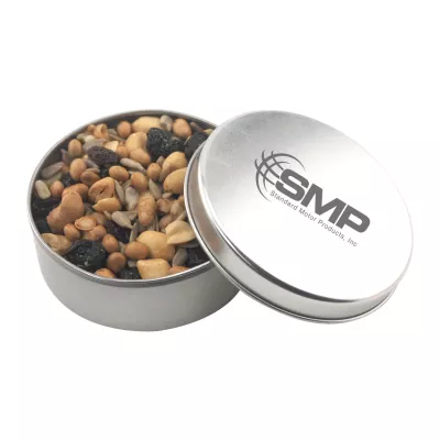Round Tin w/Trail Mix