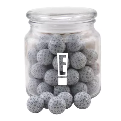Jar w/Chocolate Golf Balls
