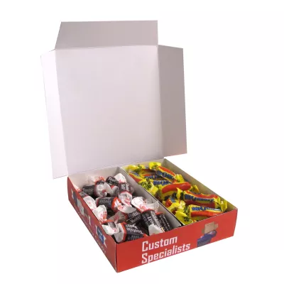 Sweet Taste Box- Tootsie Rolls / Bit-O-Honey / Atomic Fireball