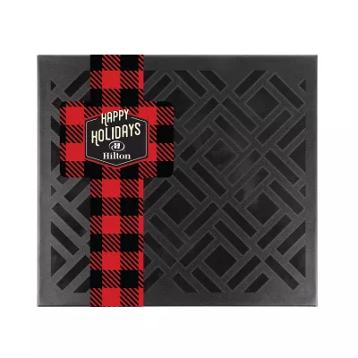 Small Deluxe Gift Box with Square Full Color Band