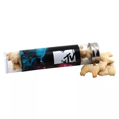 Tube w/Animal Crackers