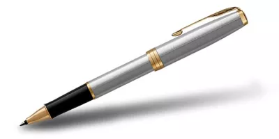 Parker® Sonnet Rollerball Pen (Stainless Steel GT)