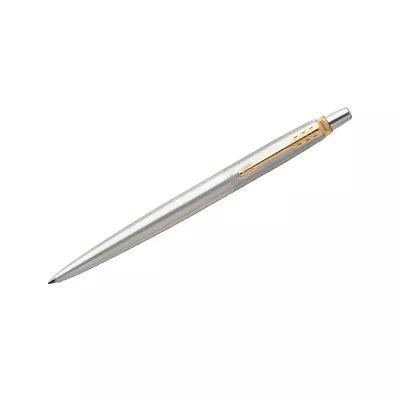 Parker® Jotter London Retractable Ballpoint Pen (Stainless Steel GT)