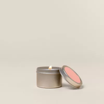 Small Candle Tin - Label