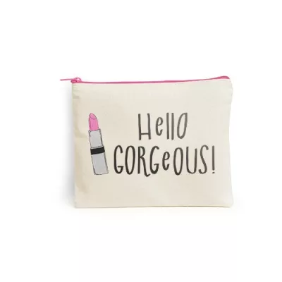 Continued Dollface Pouch - Natural Canvas