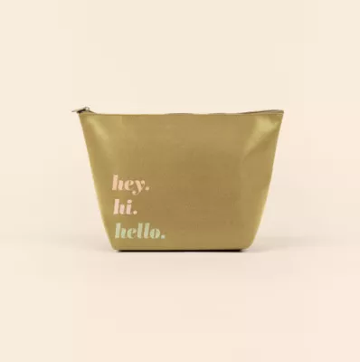 Vegan Leather Tweedle Dum Pouch