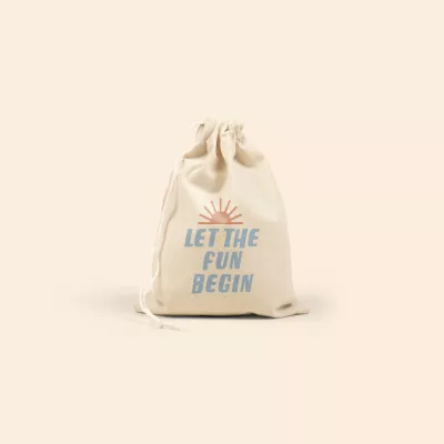 Muslin Goodie Three Shoes Bag