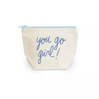 Continued Tweedle Dum Pouch (Natural Canvas)