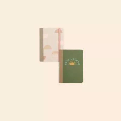 Journal - 5 X 3.5 Passport - Tape - Blank Guts - T - Mini