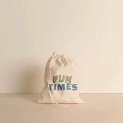 Muslin Goodie Four Shoes Bag