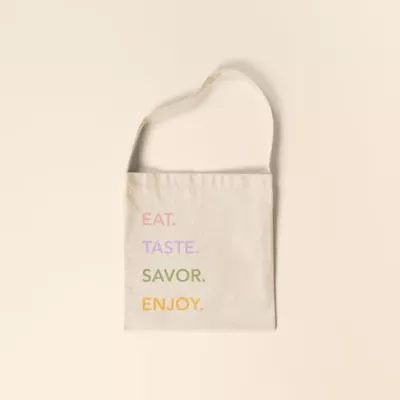 Continued Sunshine Natural Canvas Tote