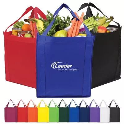 13" x 15" x 10" Non-Woven Grocery Bag