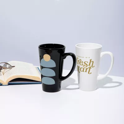Tall Java Latte Ceramic 16 Oz.