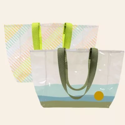 All Day Tote - Clear Vinyl - Medium
