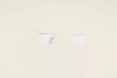 2"x3.5" Letterpress Business Card
