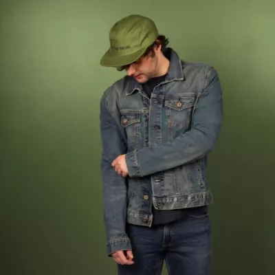 Camper Hat - Flat Brim - Unstructured - Poly Twill