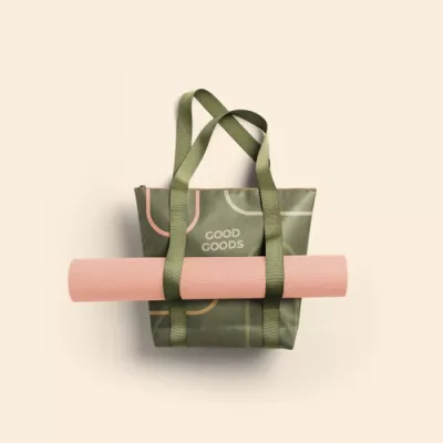 Twinkles Tarp Yoga Tote